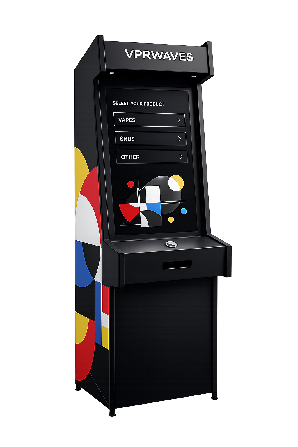VPRWAVE arcade vending dispenser concept